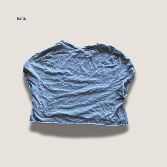 Grey Cropped Tee - Picture 4 of 4